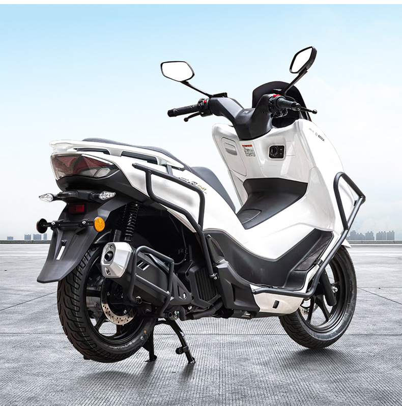 Suitable for Haojue Ufr150 Bumper Anti-Fall and Anti-Collision Scooter Bumper Front and Rear Fully Surrounded Protective Bumper Modification Parts