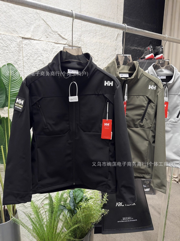 海丽汉森 helly hansen  HH 男士早秋运动针织长袖软壳外套|undefined