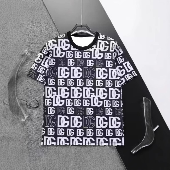 2025 Quick-Drying T-Shirt American Fashion Clothing Comfortable Informal Lightweight Round Neck Short-Sleeved Trendy Brand T-Shirt