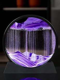 quicksand painting ornaments creative art hourglass living room wine cabinet TV cabinet decorations for girls' classmates birthday gifts