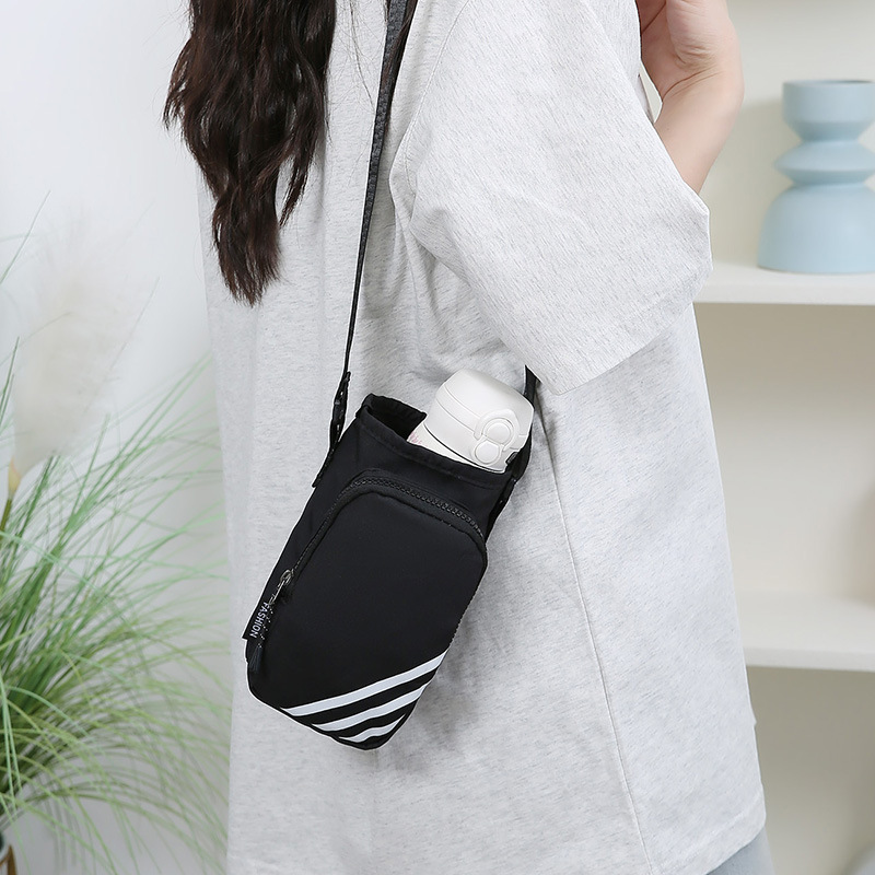 Viaje transfronterizo conveniente bolso de taza de agua multifuncional bolso diario versátil bolso móvil de moda llave de cambio mochila