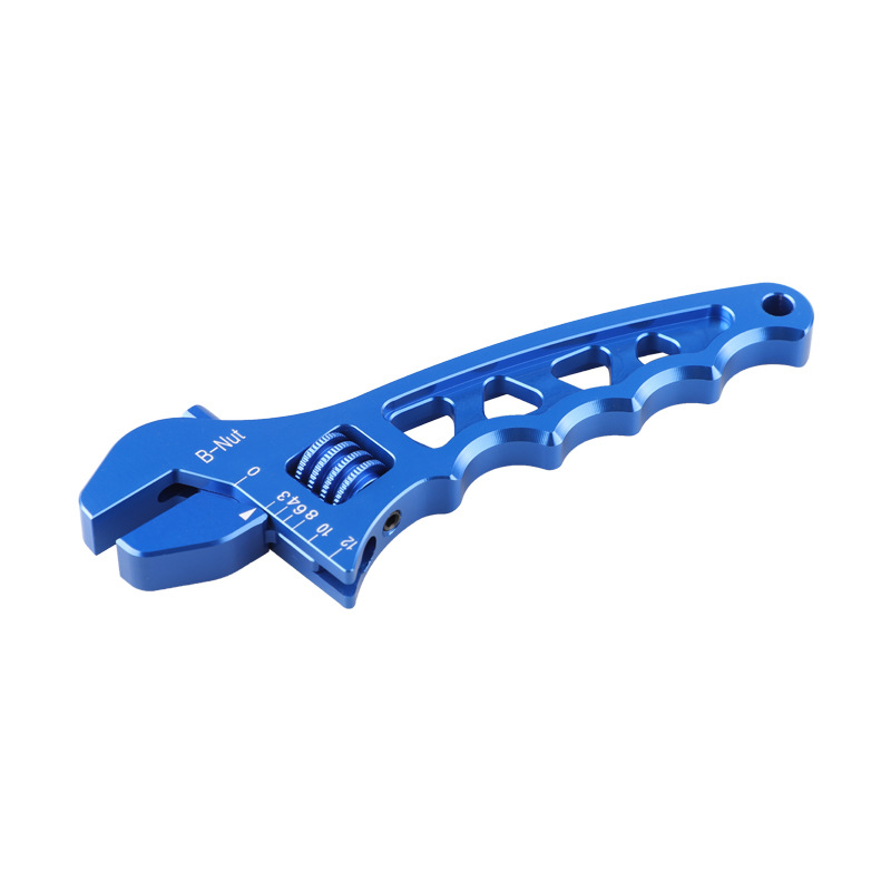 Cross-border car modified oil-cooled hose joint wrench tool adjustable aluminum adjustable wrench AN3-AN12