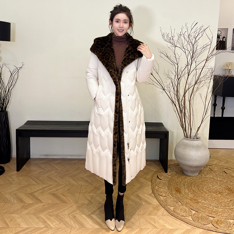 La moda coreana transfronteriza engrosada y delgada ropa de algodón encapuchada caliente otoño y invierno mujer delgada tamaño grande con chaqueta L - 7XL image 6