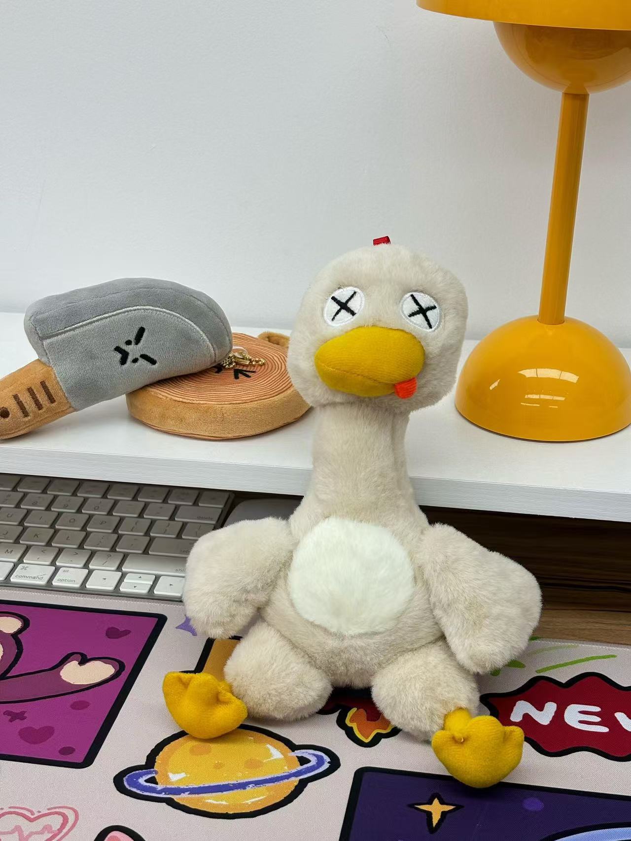 Un pato de absorción magnética + cuchillo de cocina de simulación de 22 cm de altura magnética de alta calidad