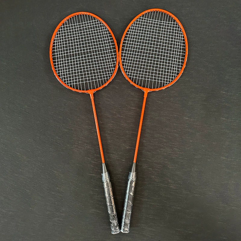 Split metal racket for badminton for beginners for elementary school students for adults for training