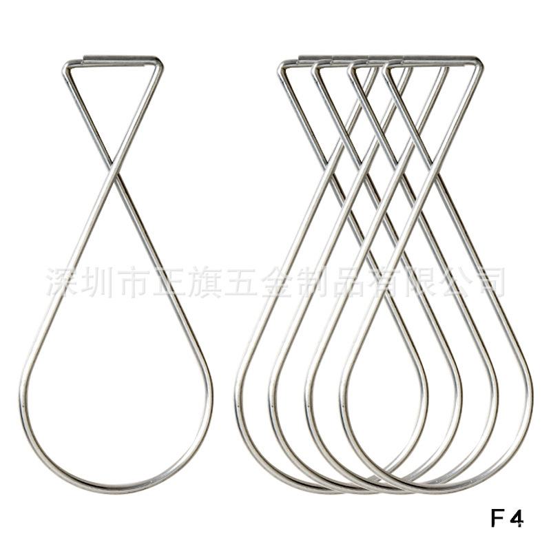 Christmas decorative ceiling hook 8-shaped automatic rebound ceiling hook S hook cross-border spot patent