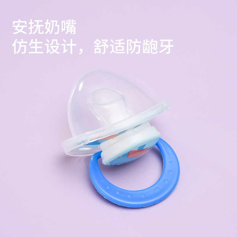 Manufacturer supplies foreign trade English baby brush comb nasal aspirator set thermometer care 20-piece gift set