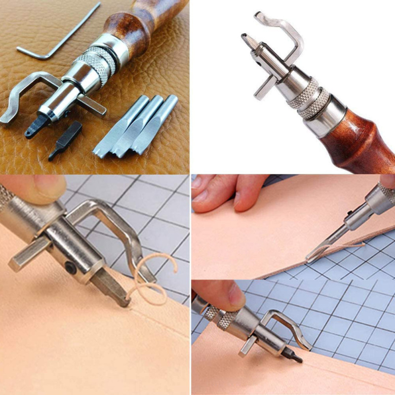 国境を越えた供給革クラフトツールセット 11 ピース手作り diy 革溝掘りダイヤモンドカットレザーアートツール|undefined