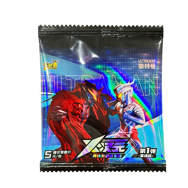 Ultraman 5 Yuan Star Soul Sticker 1 bag