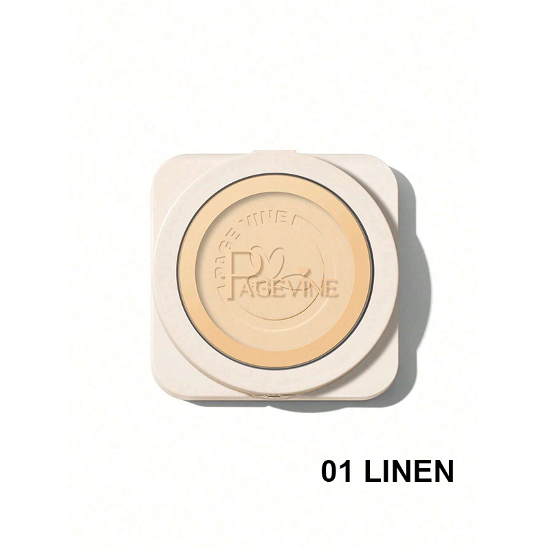 PAGE VINE transfronterizo polvo de maquillaje seco y húmedo, impermeable y antitranspiración, no se pega, no se quita, maquillaje, comercio exterior