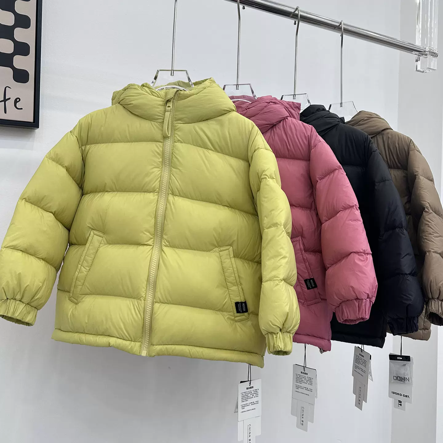 2025新款儿童羽绒服短款男童女童中大童宝宝加厚连帽冬装洋气外套