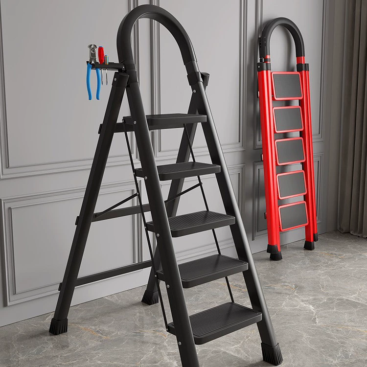 Лестница, бытовая складная лестница утолщена