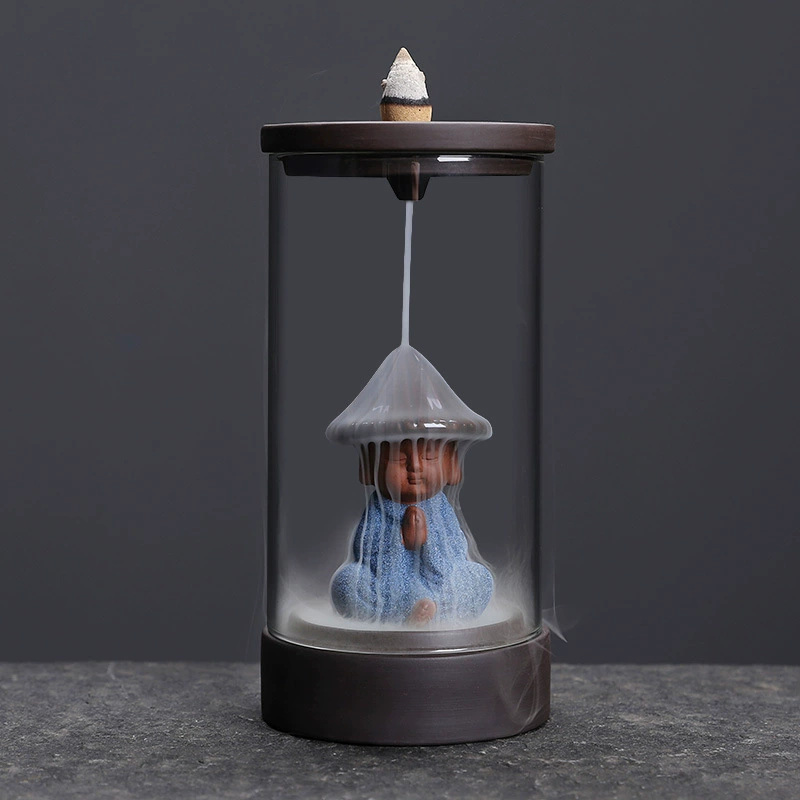 Трансграничная специальная новая фиолетовая Песочная маленькая Ша Ми курильница с обратным потоком украшение креативная домашняя курильница для благовоний сандаловая курильница оптом