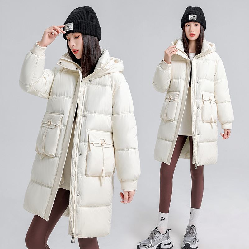 2025 invierno nuevo estilo explosivo invierno ropa de invierno de gran tamaño gruesa chaqueta de algodón caliente abrigo