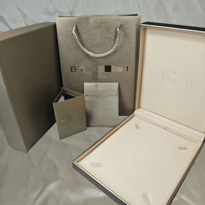 Baojia Large Choker Necklace Set Bv Sweater Large Set Gift Box Cross-Border Jewelry Jewelry Box Factory Direct Sale