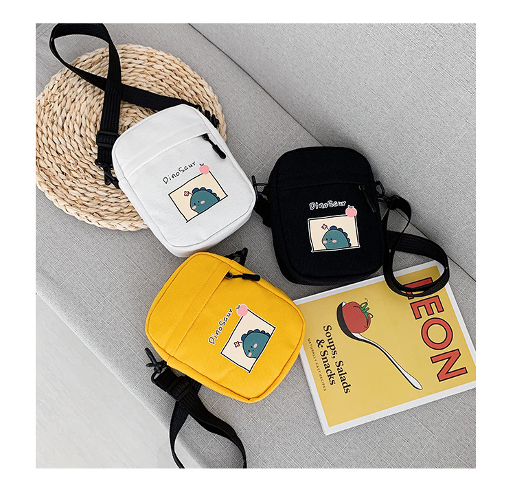 Summer small crossbody bag for girls, new small square crossbody bag for women, Japanese style small crossbody bag, casual retro style crossbody bag undefined