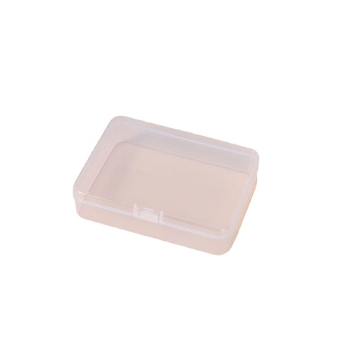 Rectangular square box soap flower tablets transparent plastic storage box beaded accessories fishing gear blade earplugs square box