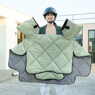 Electric Car Windshield Winter Battery Car Windshield Motorcycle Winter General Windproof Warm fleece-lined Zheng