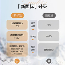 ?95白鹅绒冬厚被二合一子母被春秋冬季加厚保暖羽绒被子被