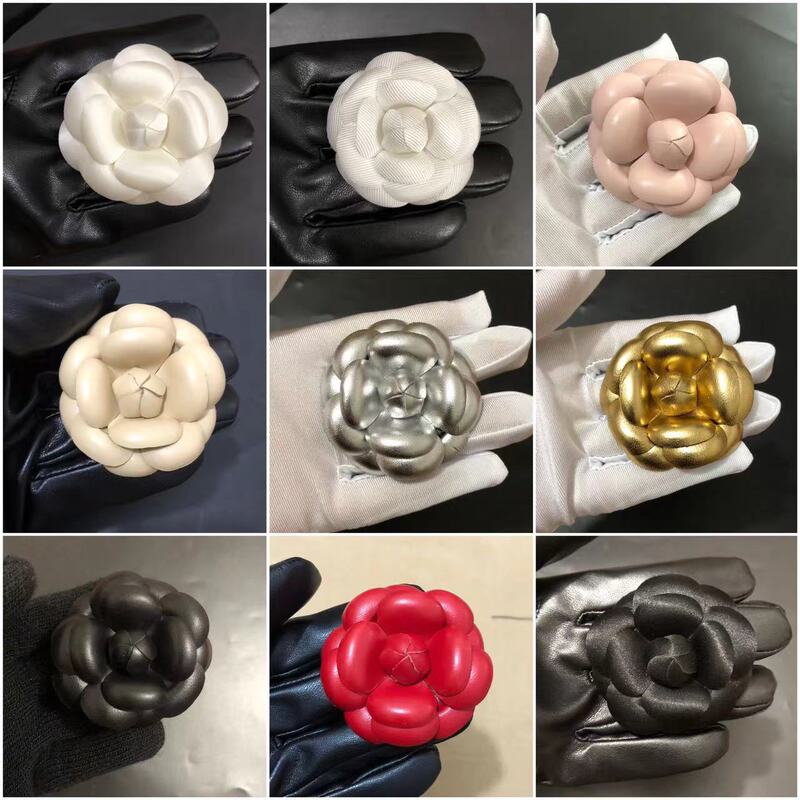 6.1cm High-End Super Durable Popular Camellia Small Flower Accessories with Brooch and Hairpin