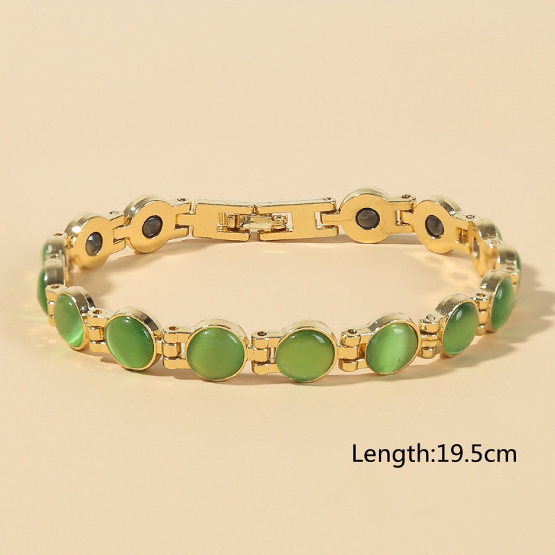 라운드 오팔-그린