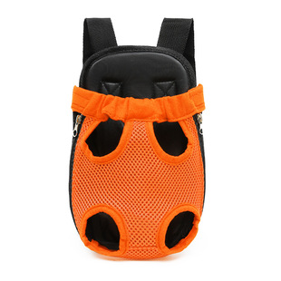 Four-legged chest backpack cat bag pet bag portable cat bag puppy puppy free shipping