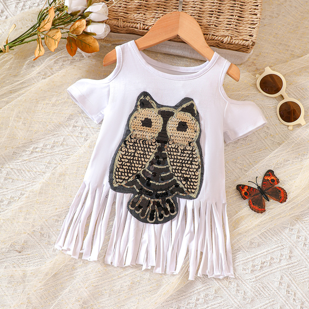 Owl Sequin T-Shirt