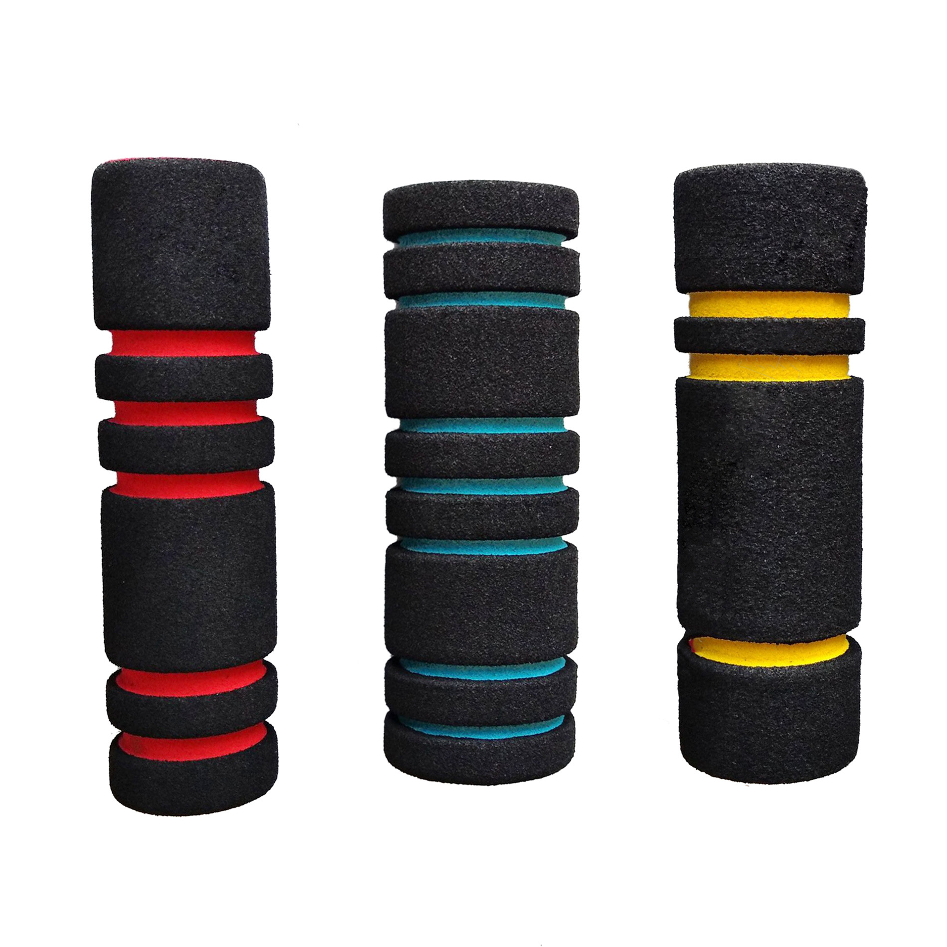 nbr双色把套健身器材手柄护套机械工具海绵护套EVA防滑吸汗泡棉套