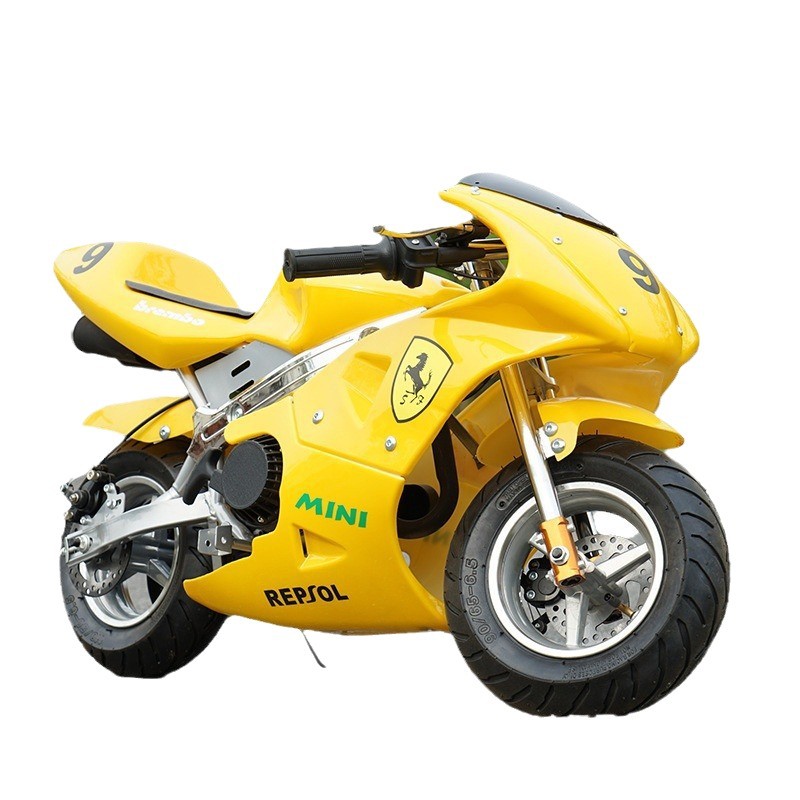 Minimoto Deportiva de Gasolina de Hierro y Plástico con Transmisión Automática para Entretenimiento image 6