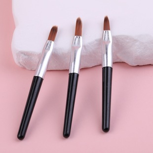 in stock 5.5cm lip brush lipstick brush lip color brush disposable convenient novice lip makeup brush eye shadow brush wholesale
