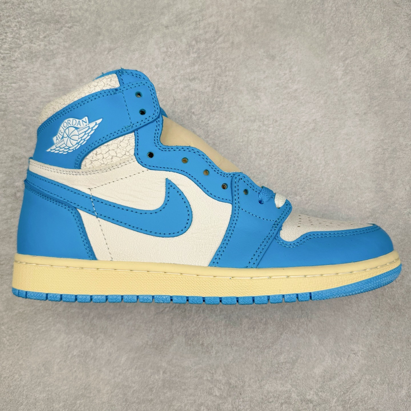 Zapatos Pitian pure original aj1 versión superior de alta calidad importada de cuero de cabeza completa para hombres y mujeres zapatillas deportivas casuales