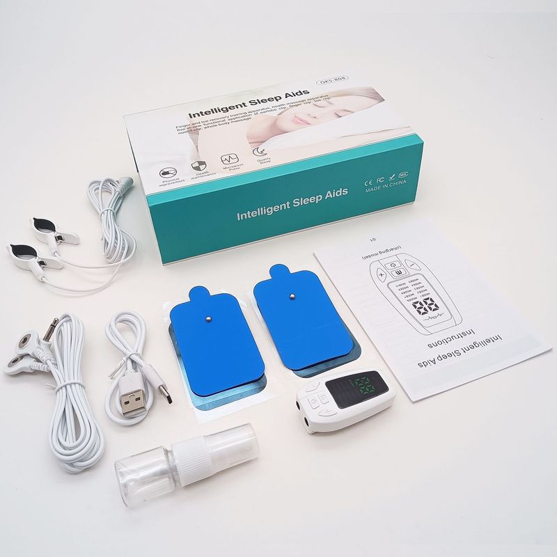 新型家庭用知能睡眠器睡眠補助神器低周波パルスマッサージ睡眠補助器不眠深さ安眠緩和|undefined