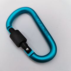 8mm D-Type Nut Clip, Aluminum Alloy Webbing Hook, Tent Clip, Fishing Hook Accessory