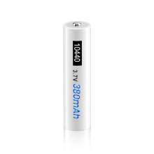 palo���� AAA﮵�� 3.7VԲ��ǿ���ֵ�Ͳ7��380mah 10440�����