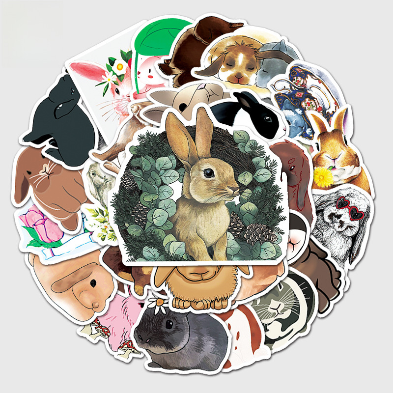 Cute cartoon rabbit