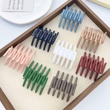 外贸爆款交叉发叉梳气质简约发夹盘发神器发卡固定发型网头饰批发