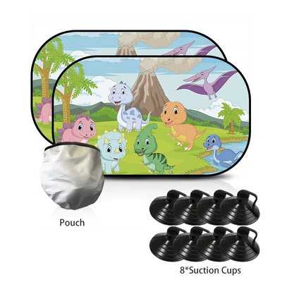Heat Insulation, Light-Blocking Curtain, Suction | Sun shade