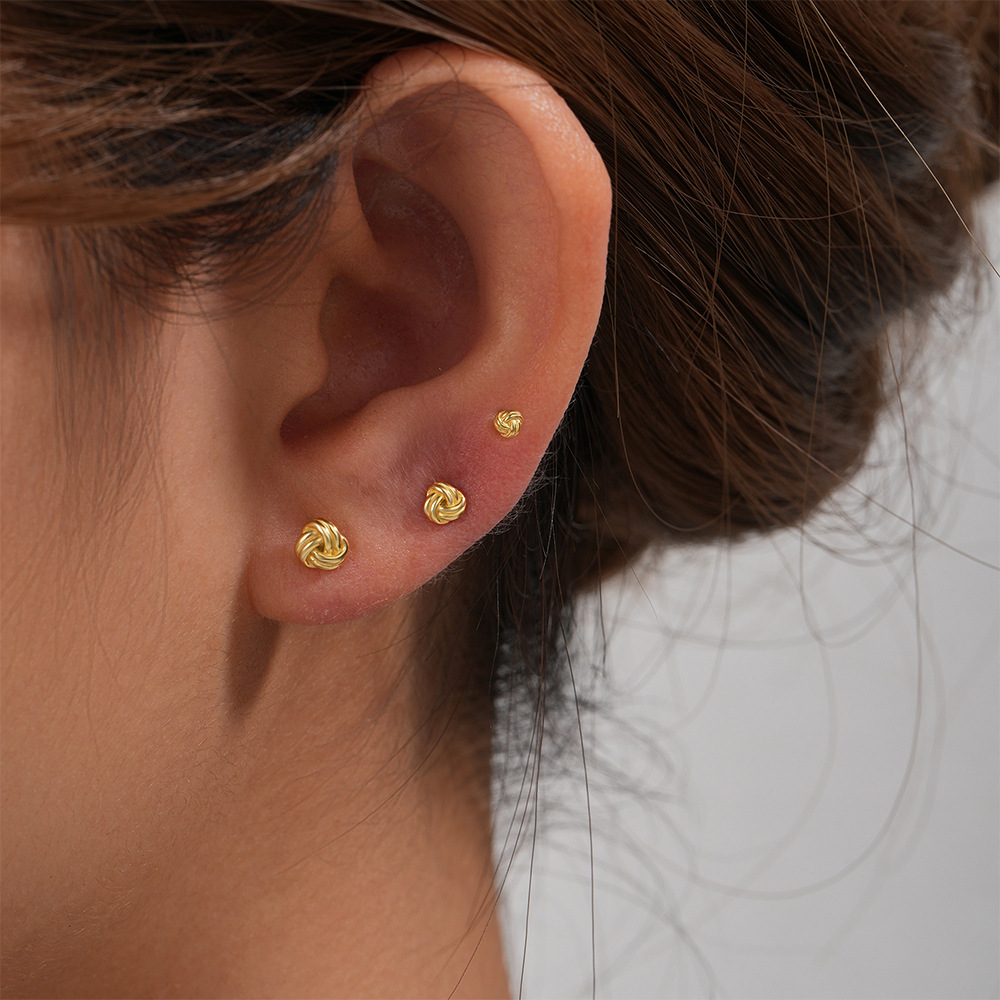 3g Weight Hoop Earrings, Ear Studs Classification 1 Set Quantity Daily Occasion 925 Sterling Silver Material Star, Butterfly Pattern Women's Gender Plating Design Simple Style Style 1 Set 925 Sterling Silver Star Butterfly Hoop Earrings Ear Studs 70