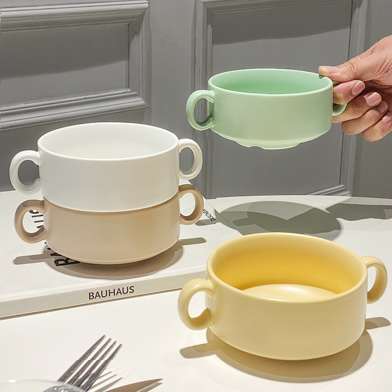 Big Sale Double-Ear Baking Bowl, Simple Household Baked Rice Bowl, Baking Oven, Air Fryer Bowl, Kidsren's Breakfast Bowl Big Sale Double-Ear Baking Bowl, Simple Household Baked Rice Bowl, Baking Oven, Air Fryer Bowl, Kidsren's Breakfast Bowl