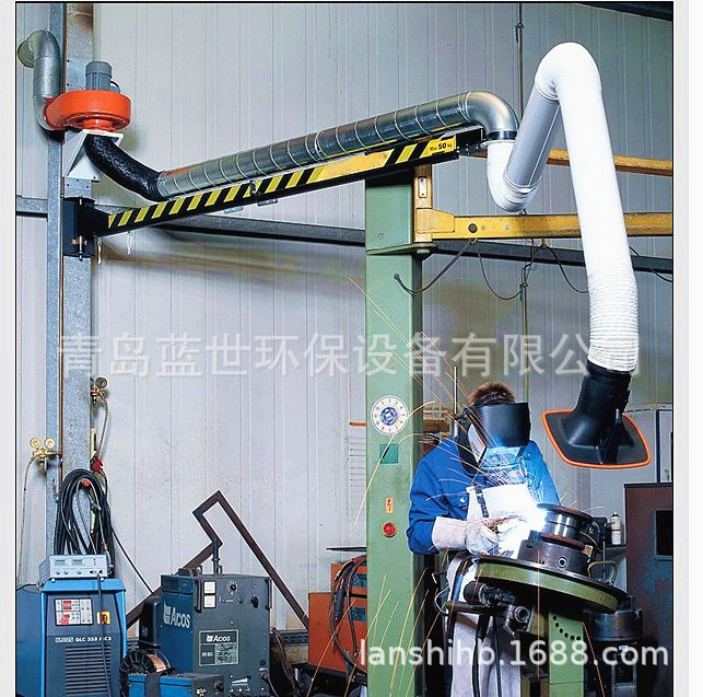 蓝世供应各种样式延长式万向吸气臂 柔性吸气臂