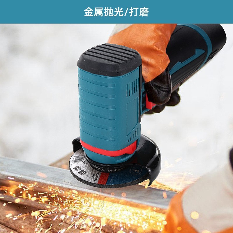 锂电角磨机多功能手持打磨机电动小型切割机充电磨光机手磨机家用|undefined