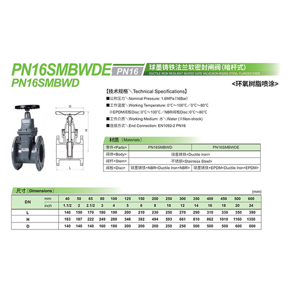 原装 KITZ北泽阀门日本进口    球墨铸铁法兰软密封闸阀-暗杆式