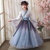 Ultra cents girl Hanfu spring and autumn 2021 spring clothes new pattern children ancient costume Dress girl Tang costume Summer wear skirt