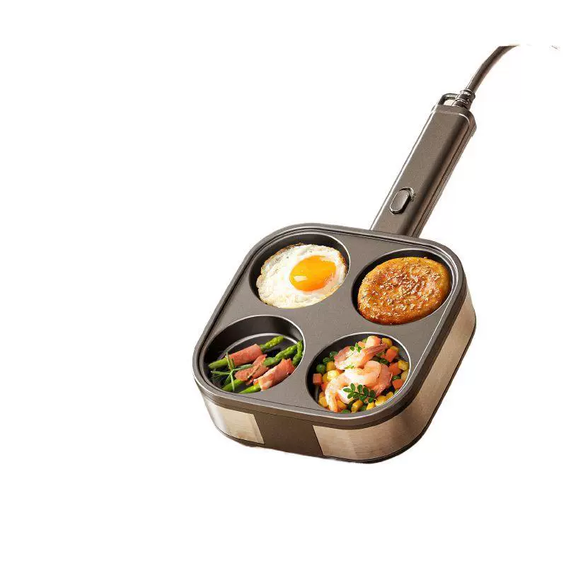 Fried egg pan four-frame breakfast pan four-hole small frying pan multi-function small frying pan