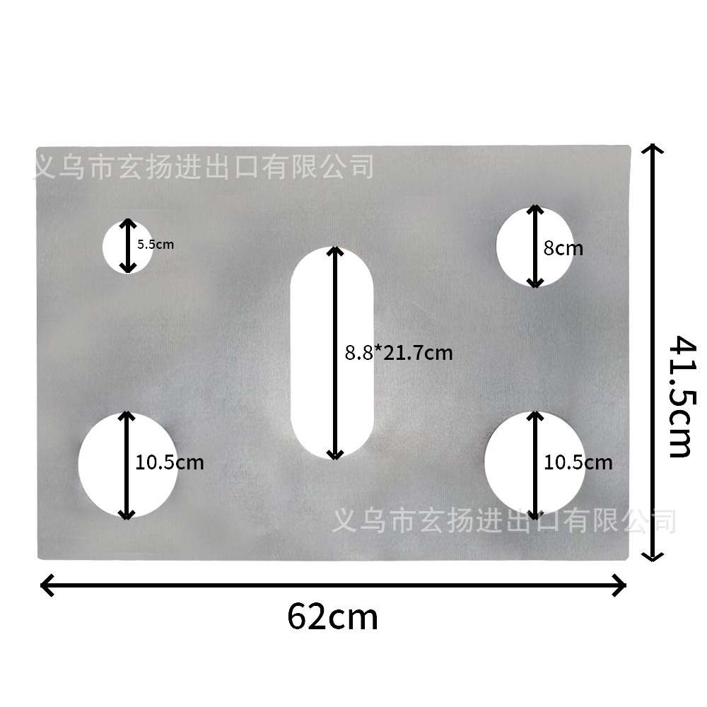Almohadilla de estufa de Amazon nueva almohadilla de estufa de gas estufa de 5 agujeros almohadilla de limpieza de la estufa cubierta protectora resistente a altas temperaturas almohadilla a prueba de aceite