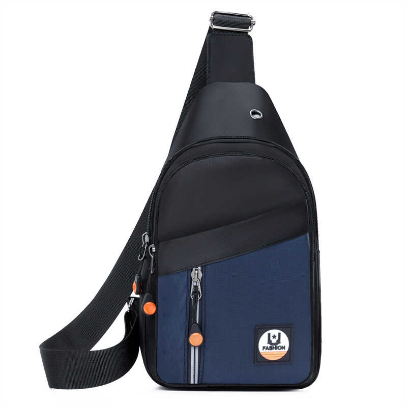 2025 nuevo estilo de moda para hombres bolso de hombro al aire libre ocio deportivo de viaje mochila simple bolso de pecho de moda universal