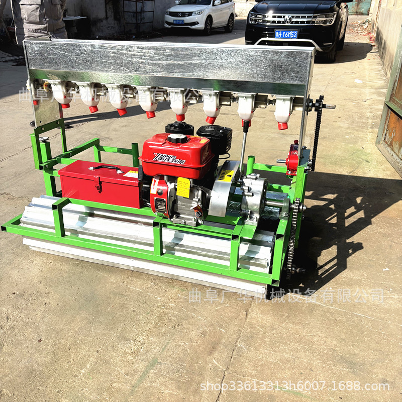 小颗粒蔬菜精播机 汽油手推香菜洋葱种植机 圆葱育苗机