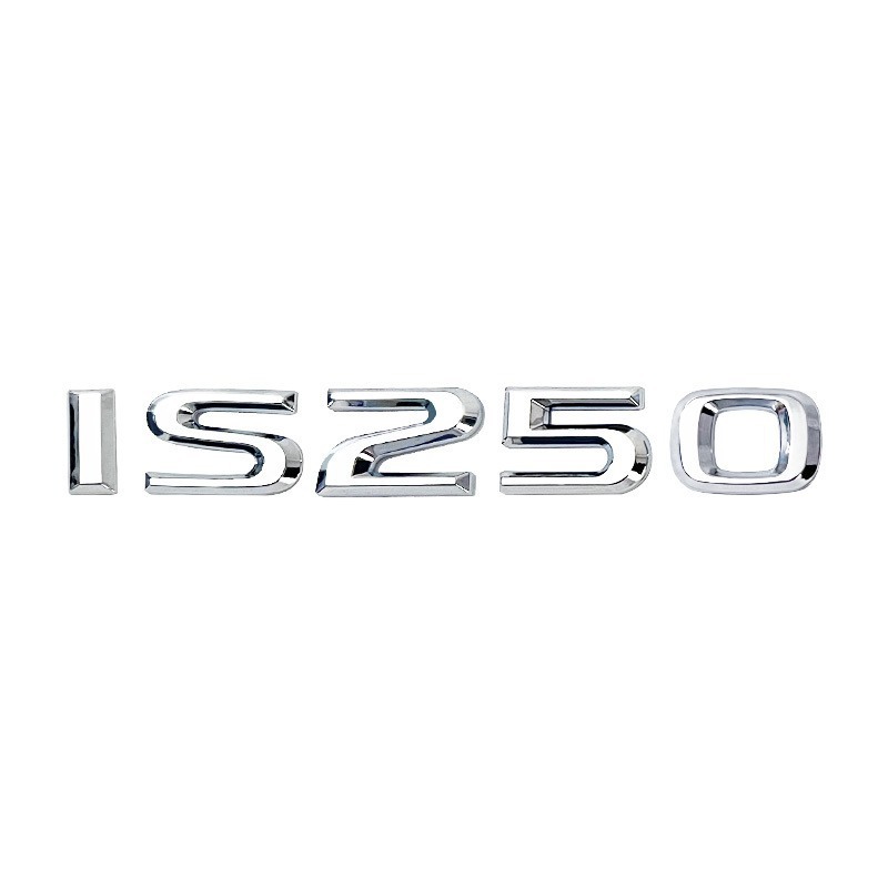 レクサス ES200 英数字ラベル ES250IS26ES350 リアステッカー RX350 トランクラベルに適しています。|undefined