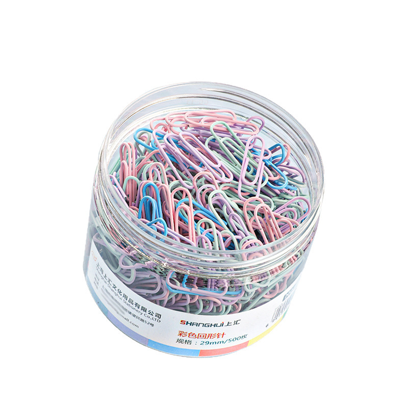 ペーパークリップモランディカラー事務用品金属ファイルストレージペーパークリップ層ペーパークリップ学生ファイルクリップ|undefined