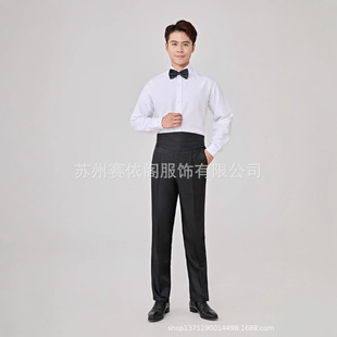 Set, shirt, trousers, bow tie, dress